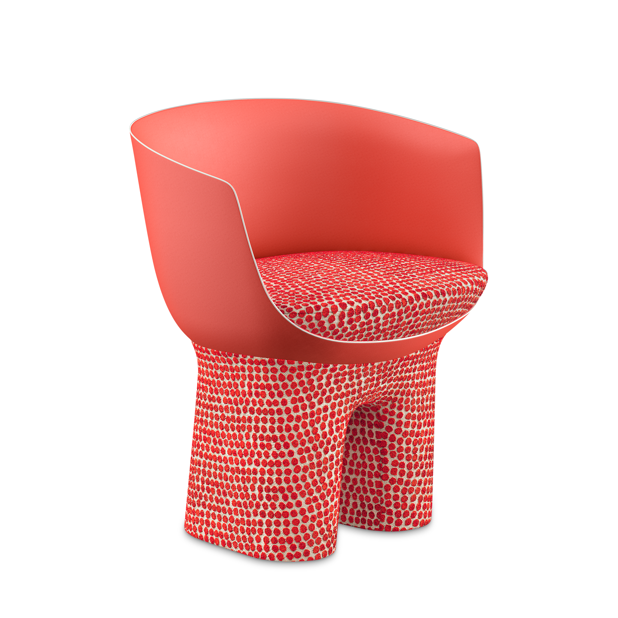 Cadeira Dolls por Raw Edges Couro e Outros Materias - Casa e Arte